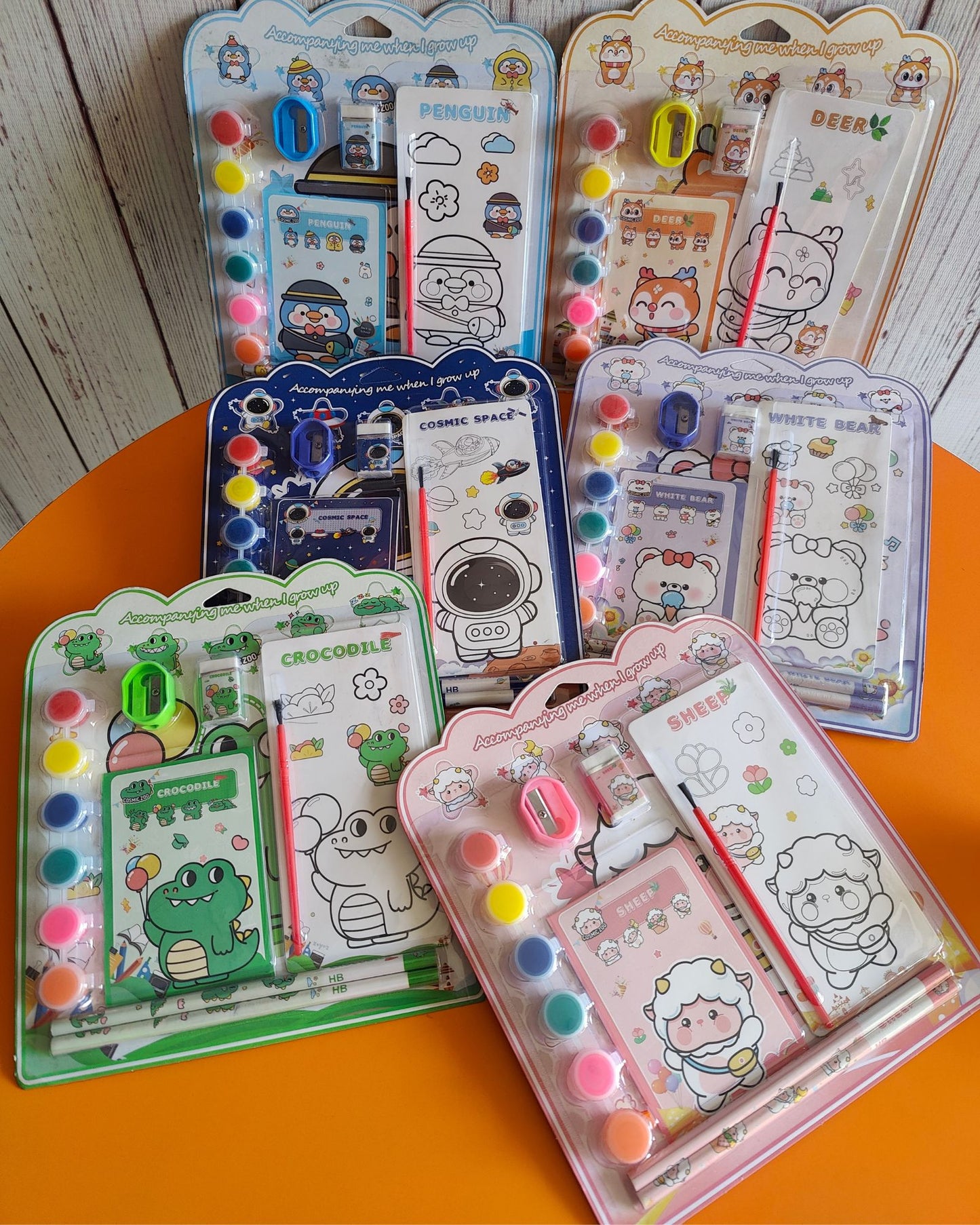 Colour Stationery Set