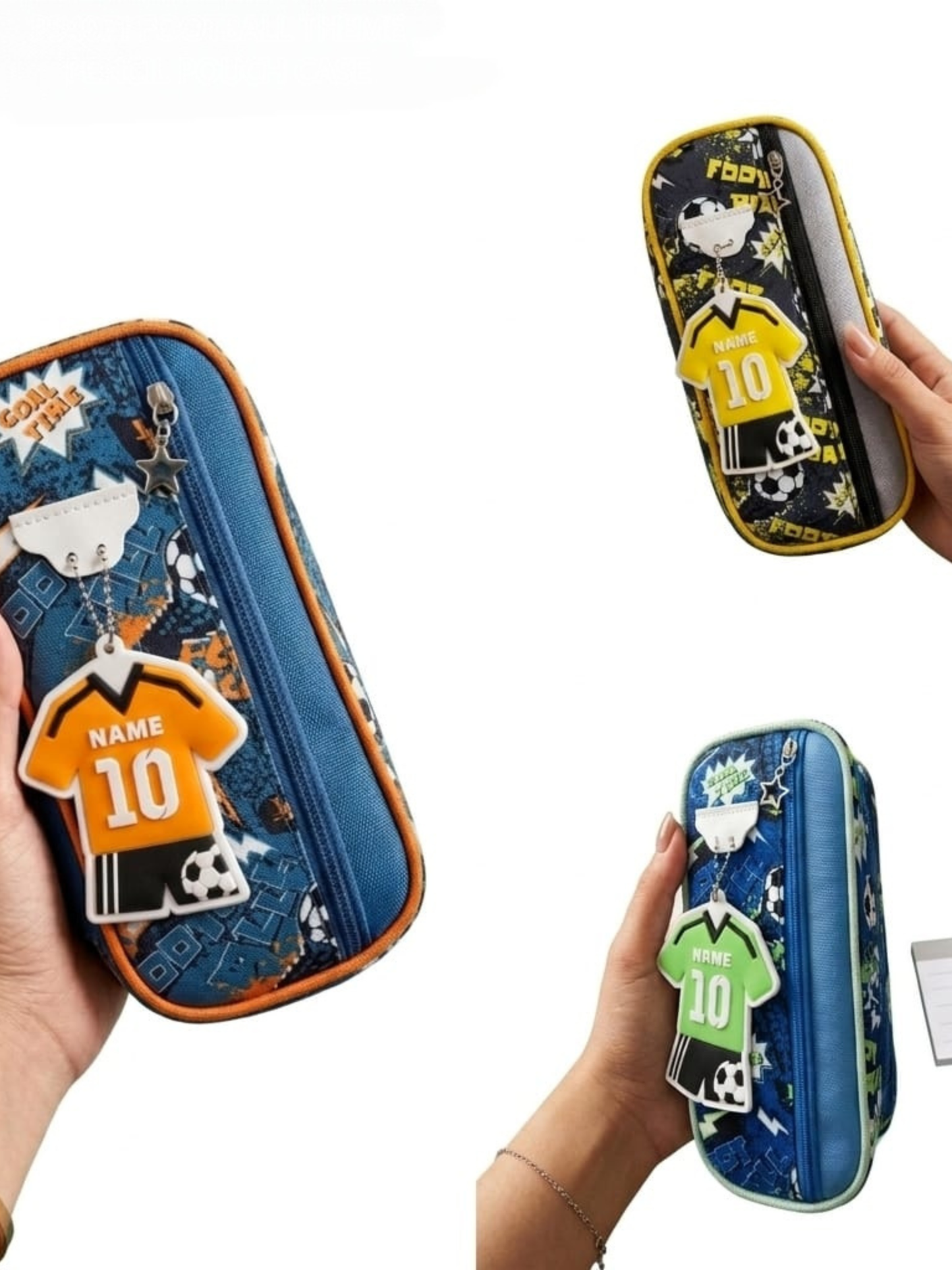 Football Soft Pencil Pouch