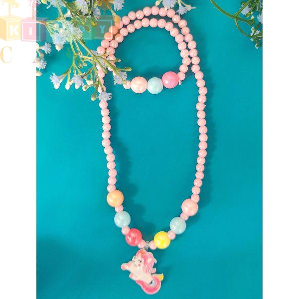 Colourful Necklace & Bracelet Set (Random)