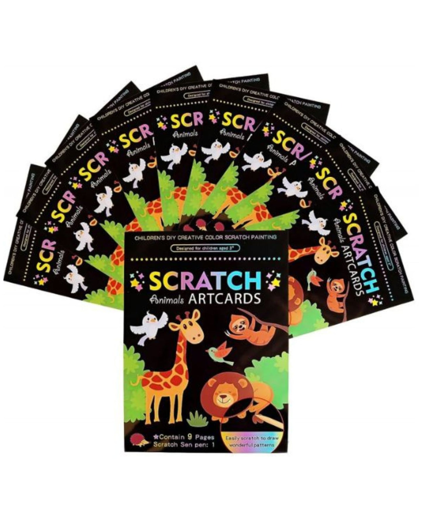 Scratch Art Cards & Paper Notes