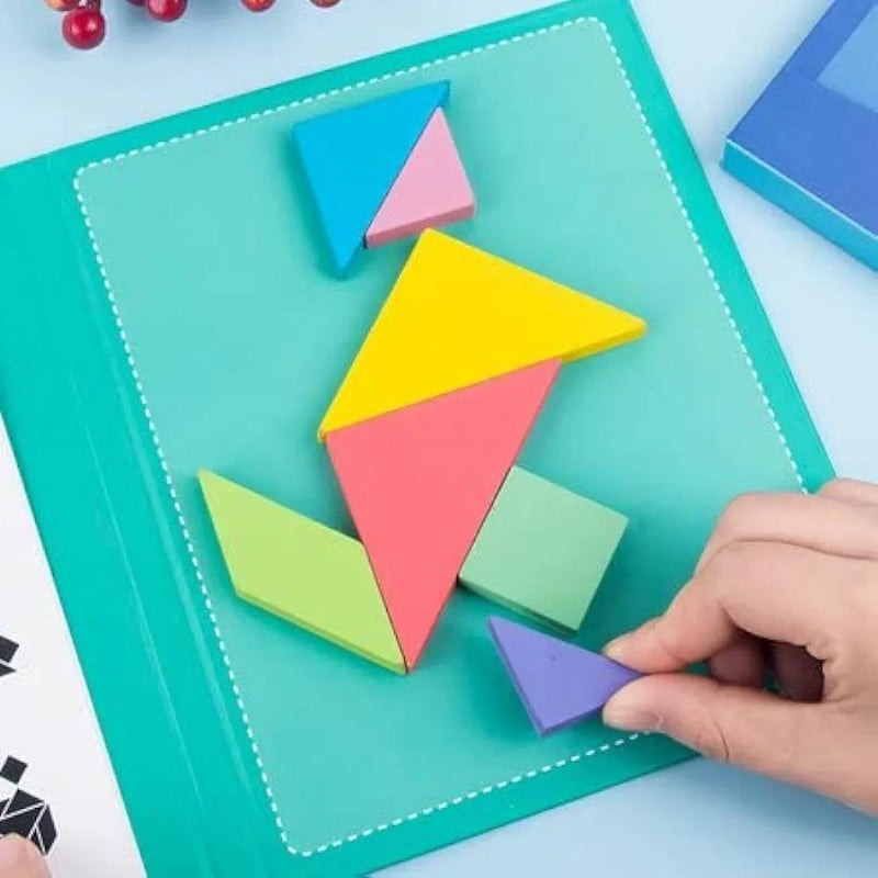 Magnetic Tangram - Woodiness
