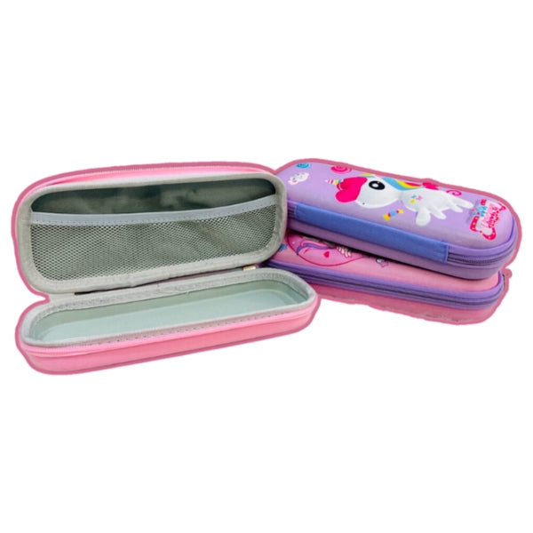3D Unicorn Pencil Case