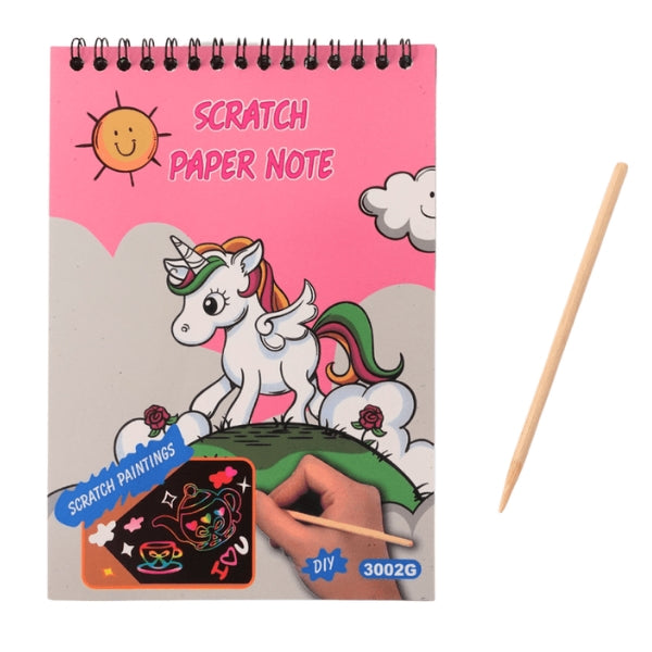 Scratch Art Cards & Paper Notes