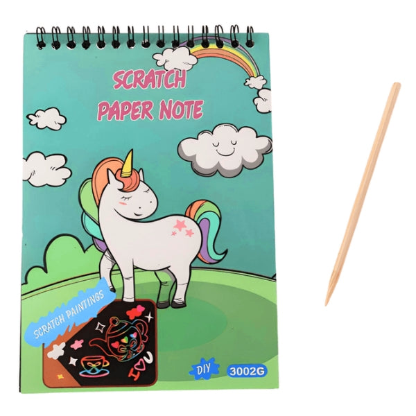 Scratch Art Cards & Paper Notes