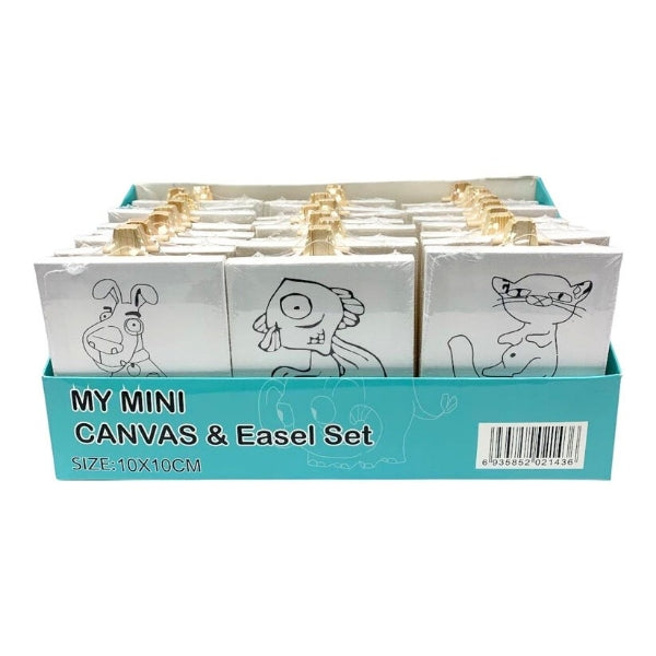 Mini Canvas With Easel - 1Pc