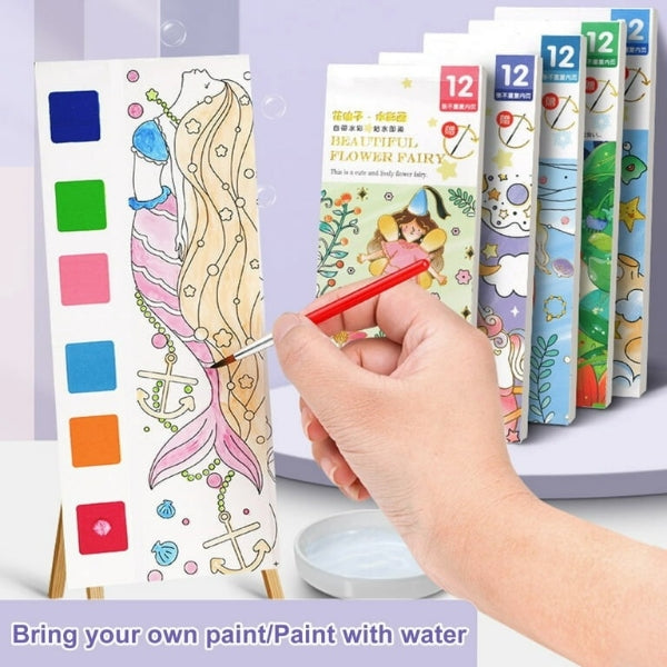 12 Sheet Colouring Book