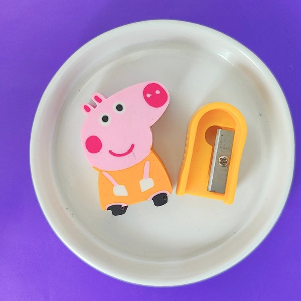 Peppa Eraser With Sharpener