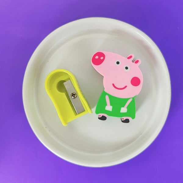 Peppa Eraser With Sharpener