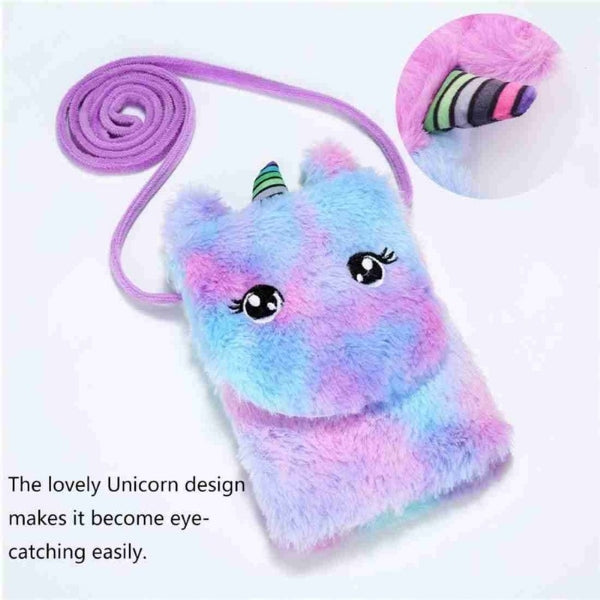 Mini Furry Unicorn Sling