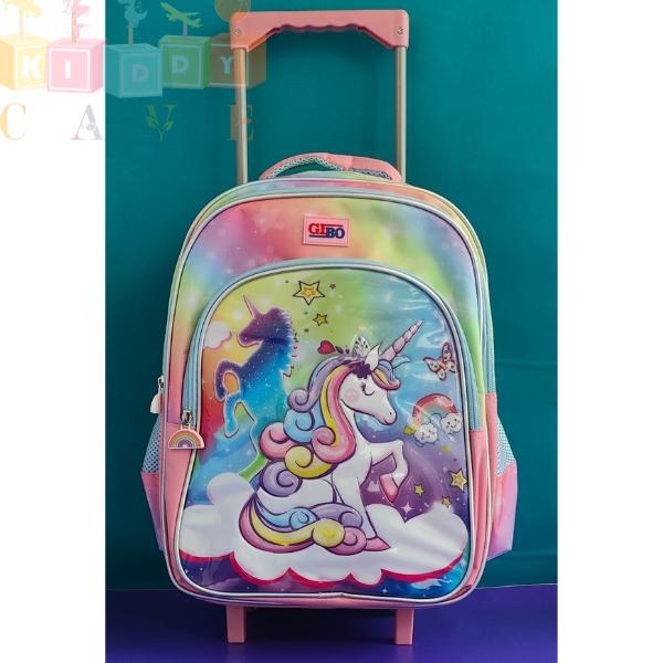 Unicorn School Trolley Bag