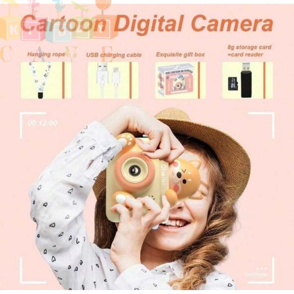 Kids Hd Camera With Tripod