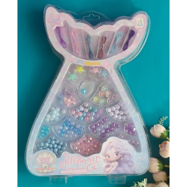 DIY Mermaid Bracelet Making