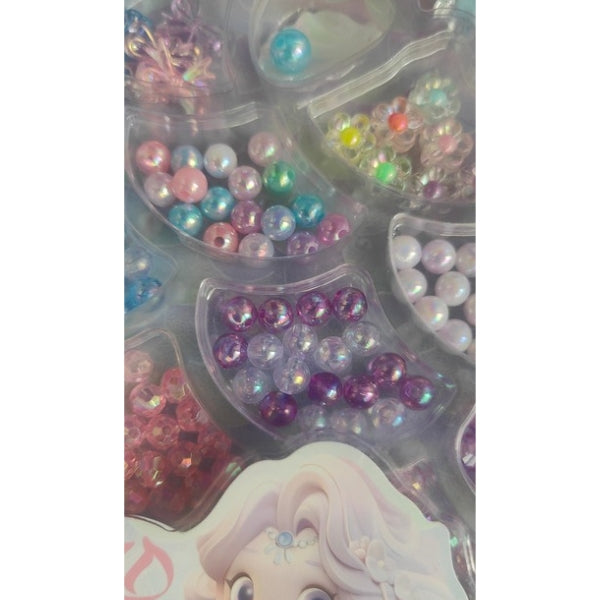 DIY Mermaid Bracelet Making