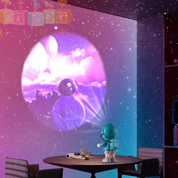 Astronaut Projector Lamp With Multiple Slides