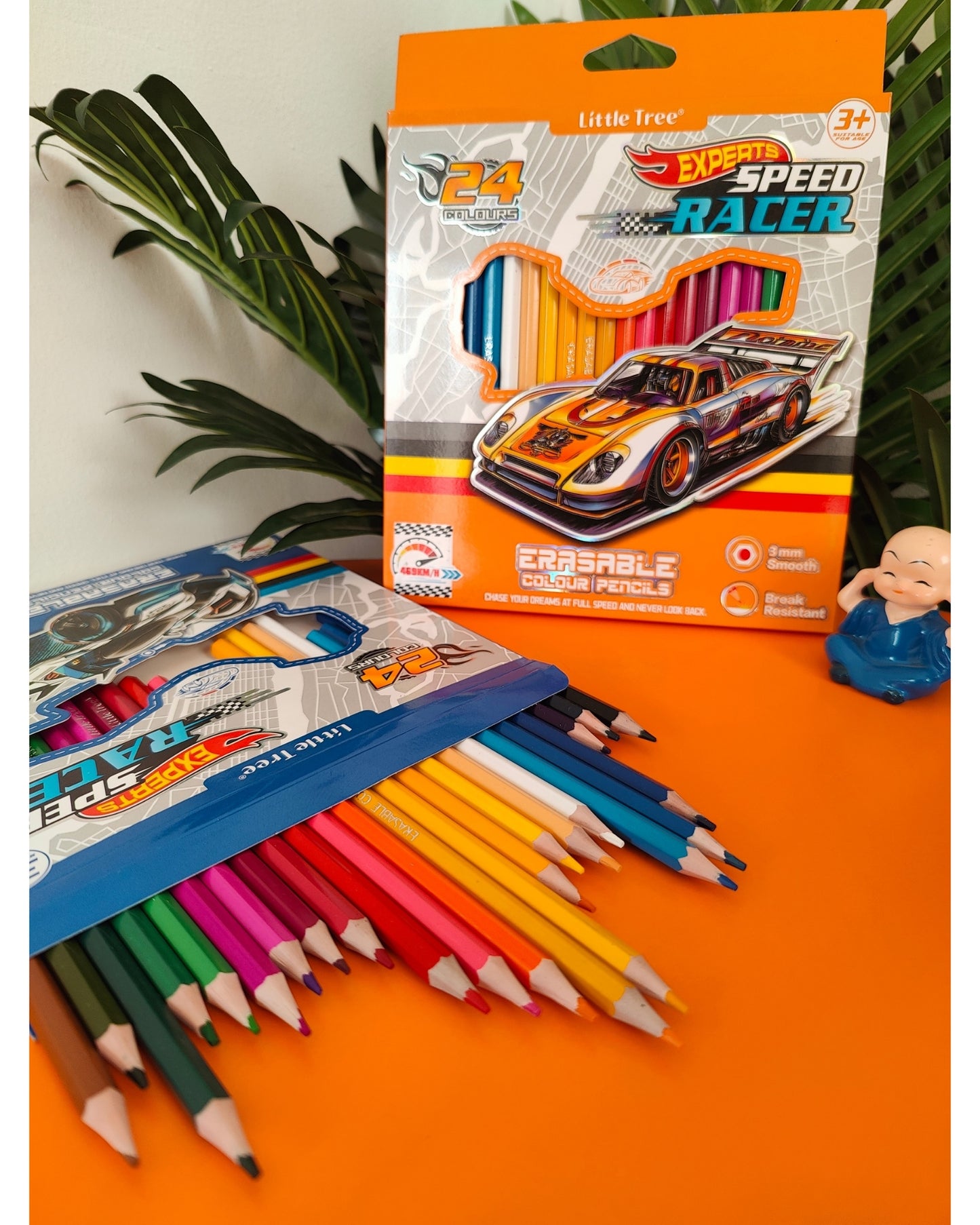 Car 24 Color Pencil Set