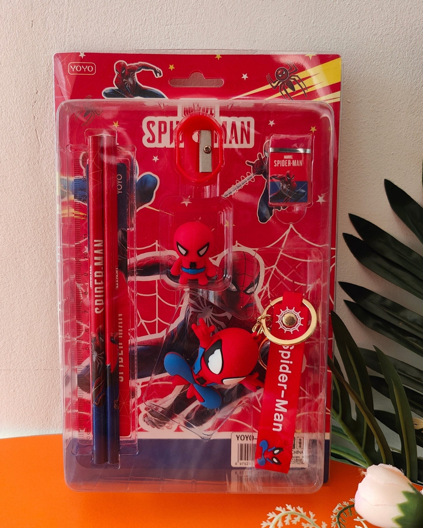 Stationery Gift Set With Keychain