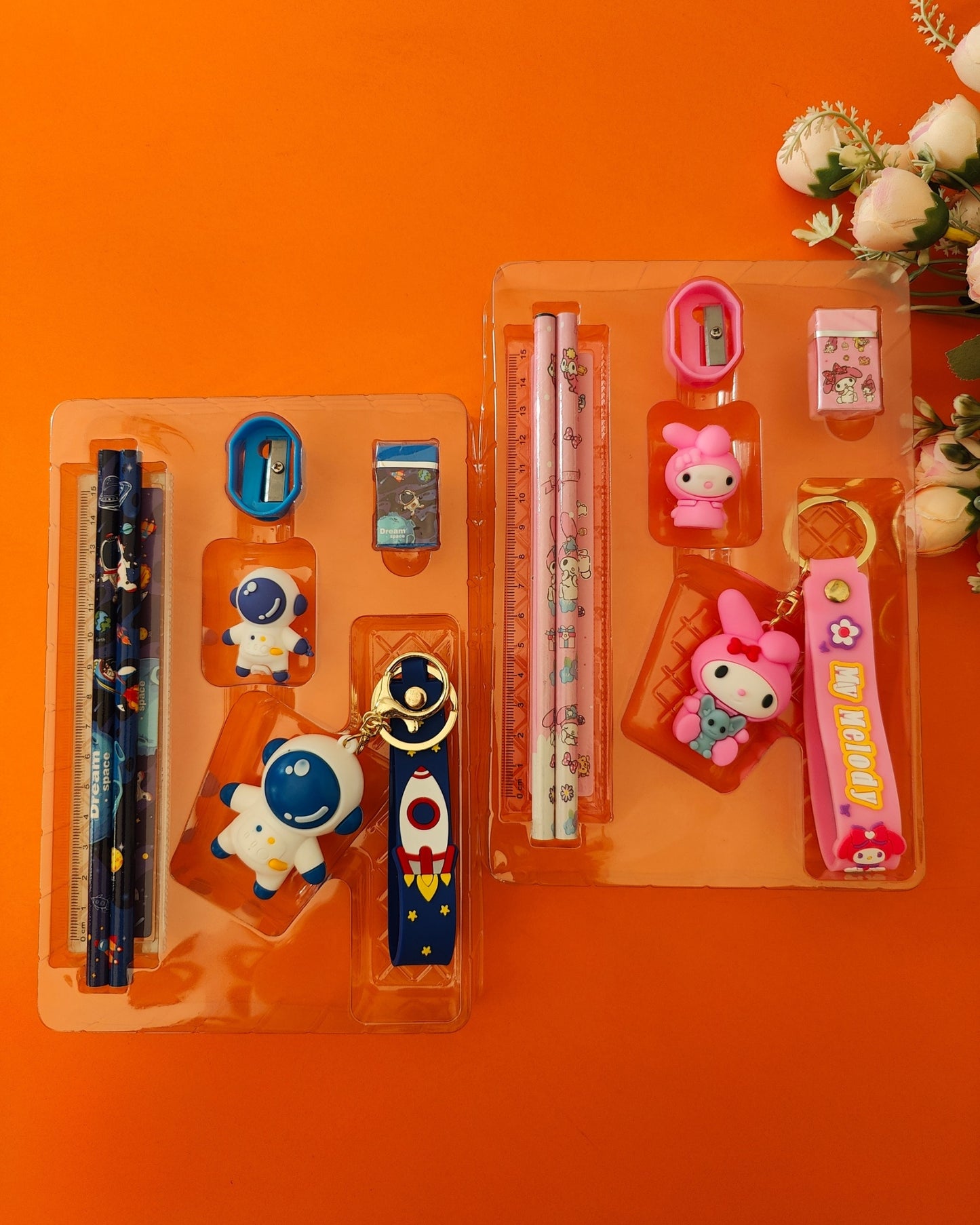 Stationery Gift Set With Keychain