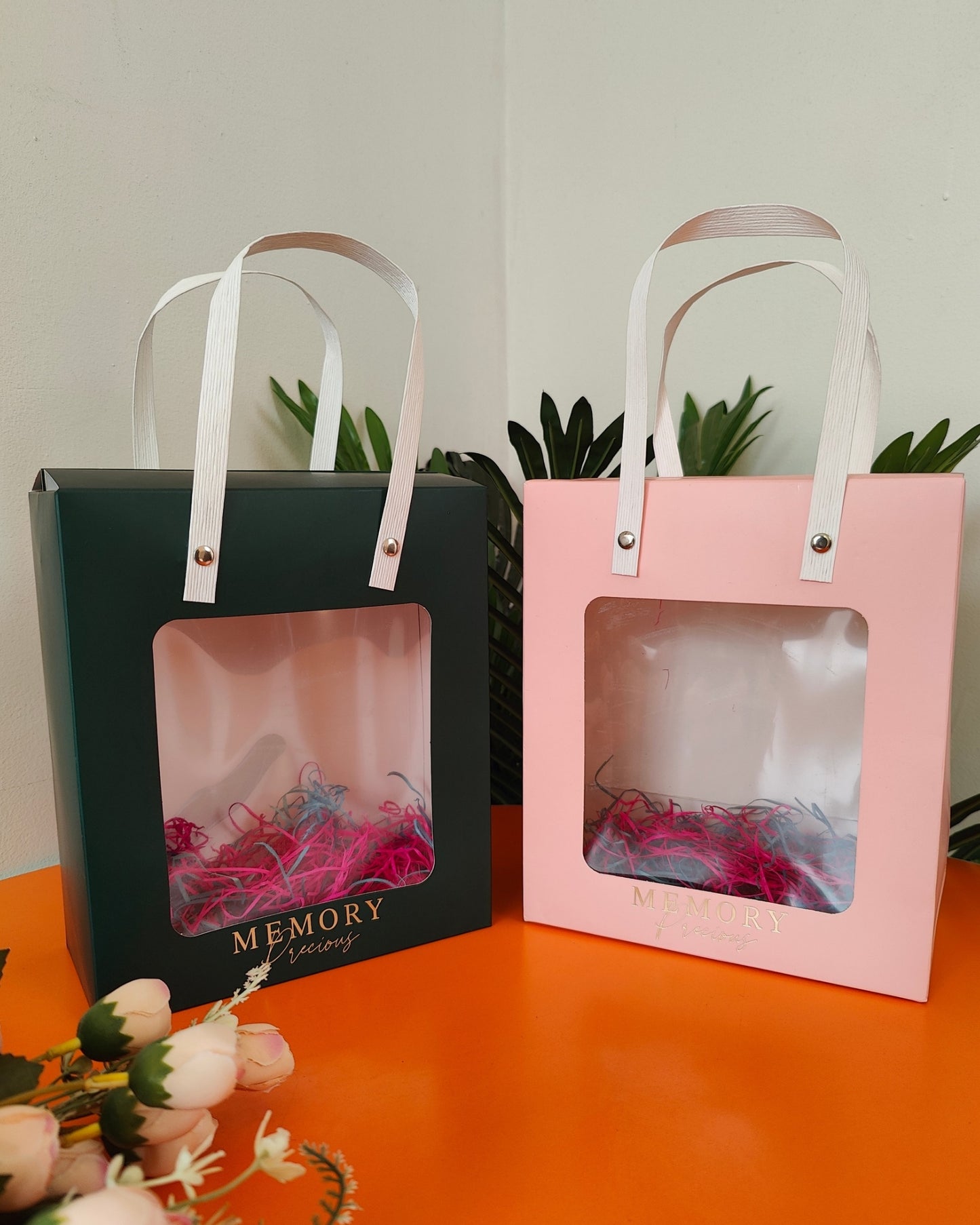 Premium Transparent Paper Carry Bag