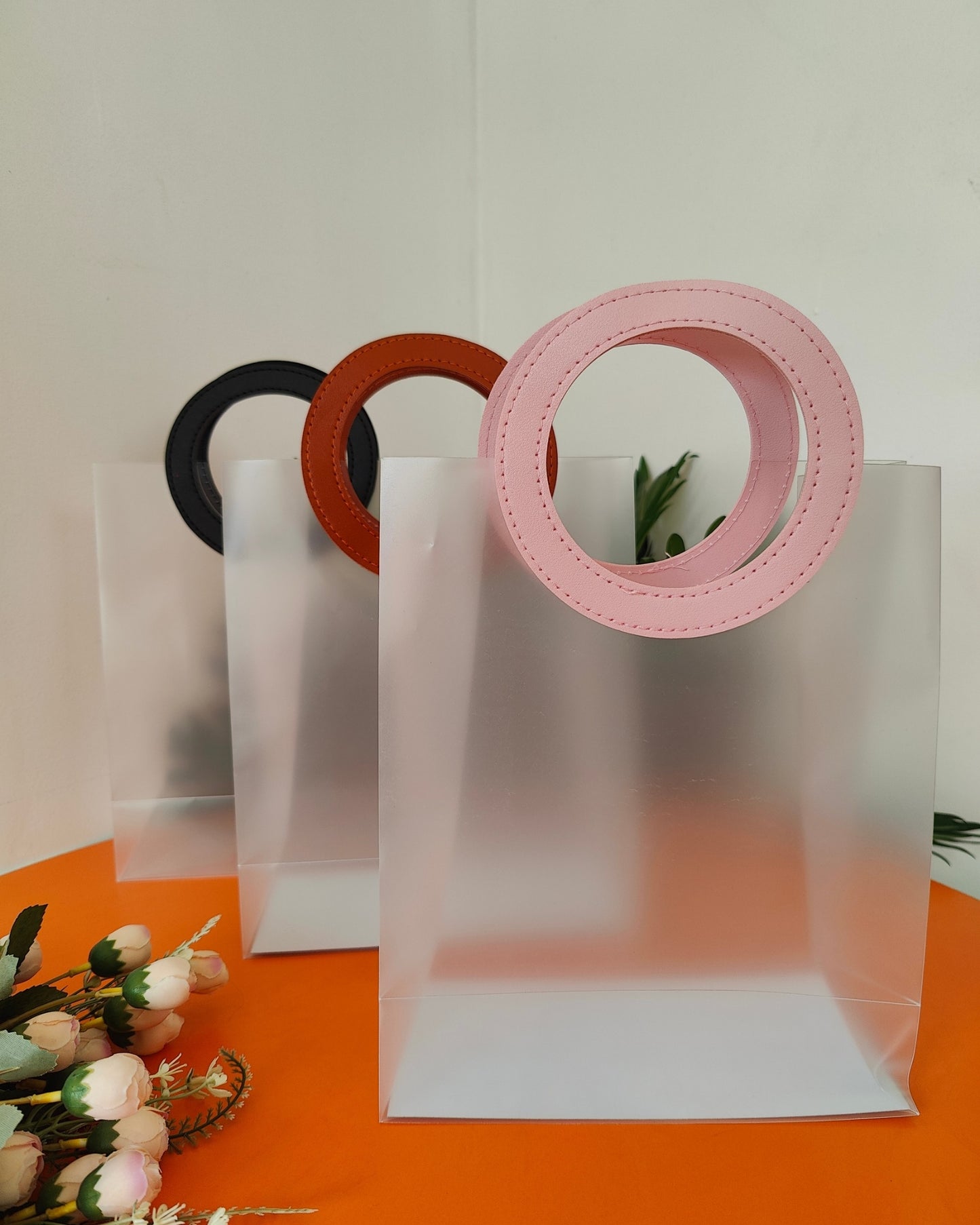 Transparent Carry Bag With Lock
