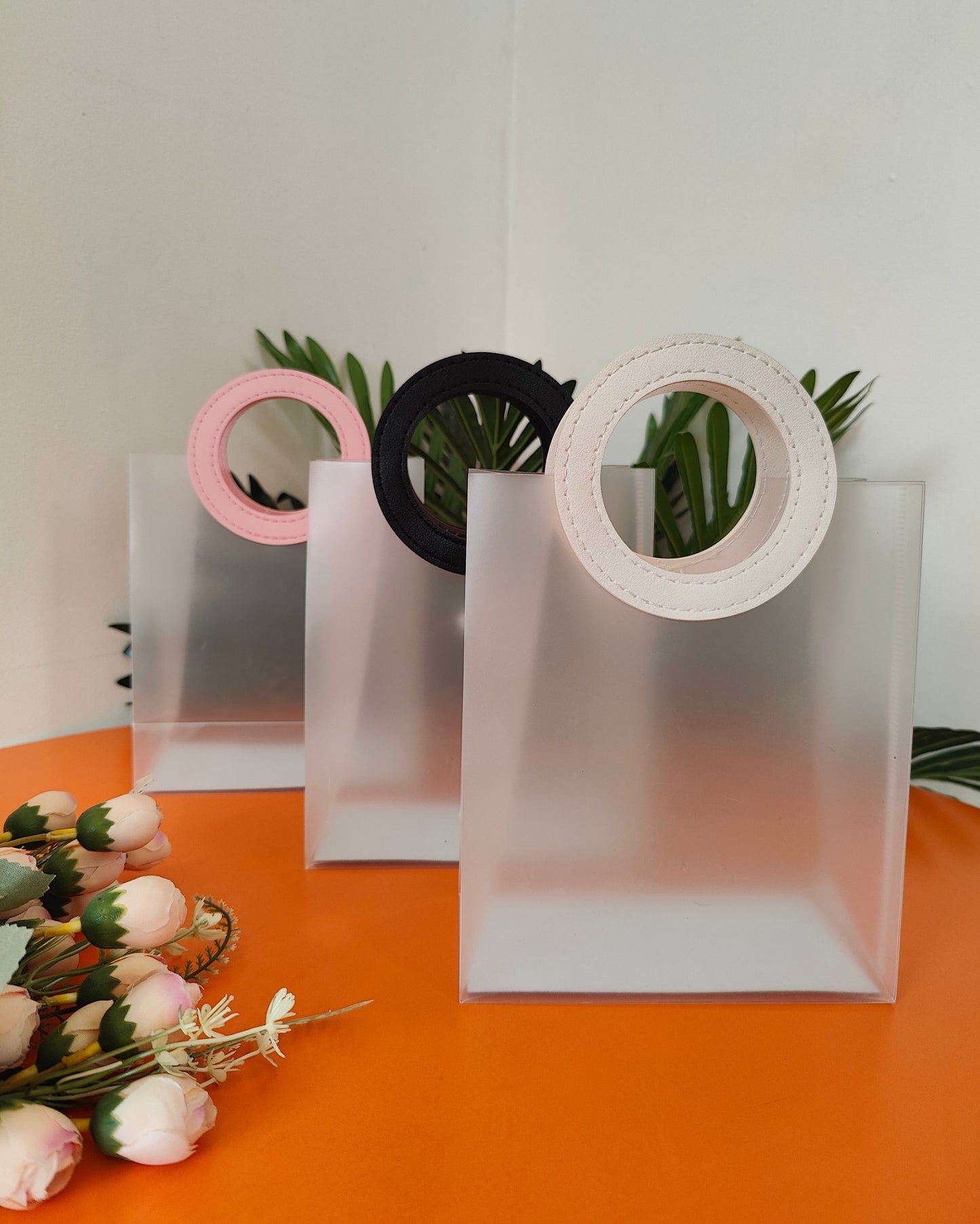 Transparent Carry Bag With Lock