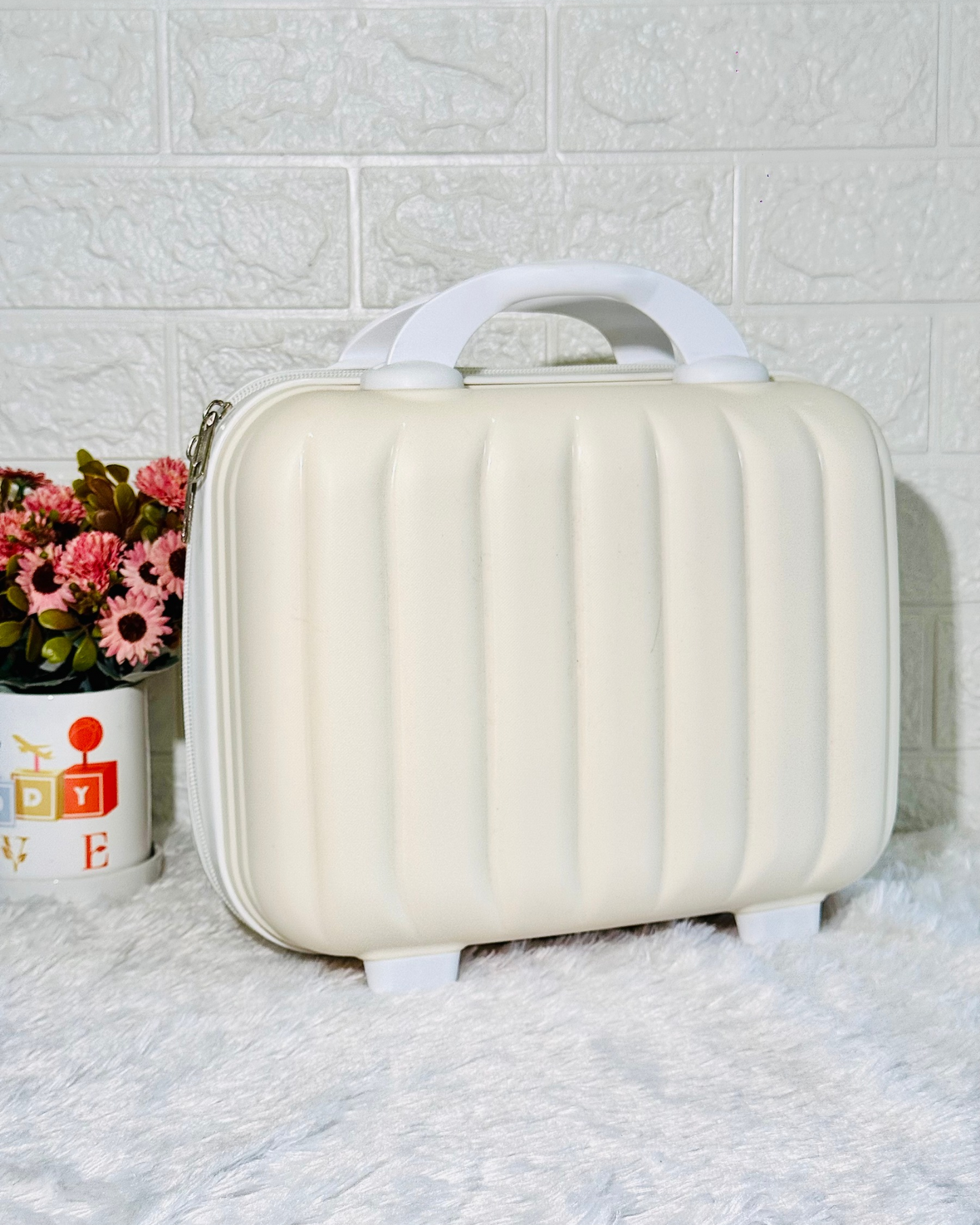 Striped Storage Bag