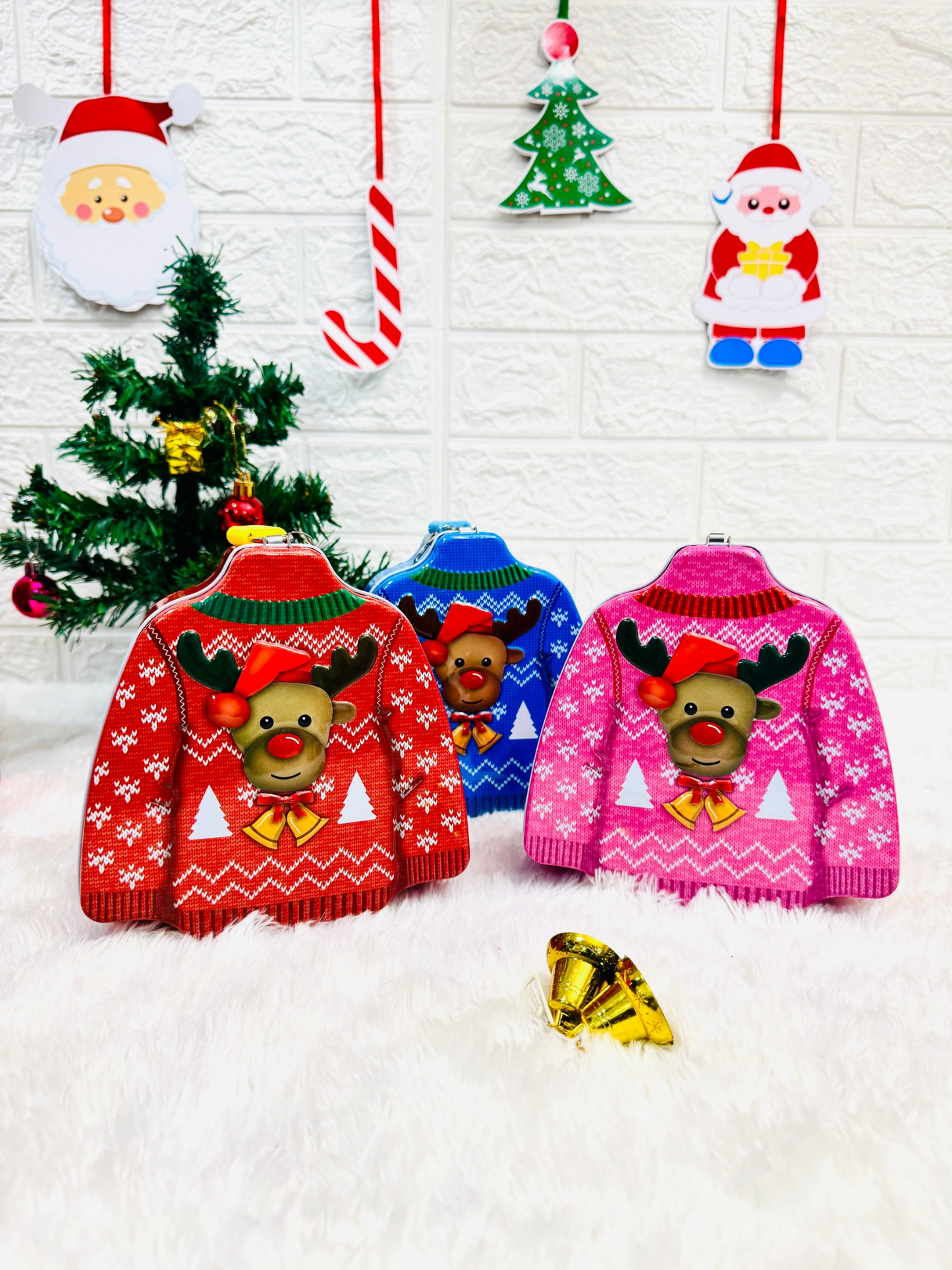 Christmas Metal Money Bank