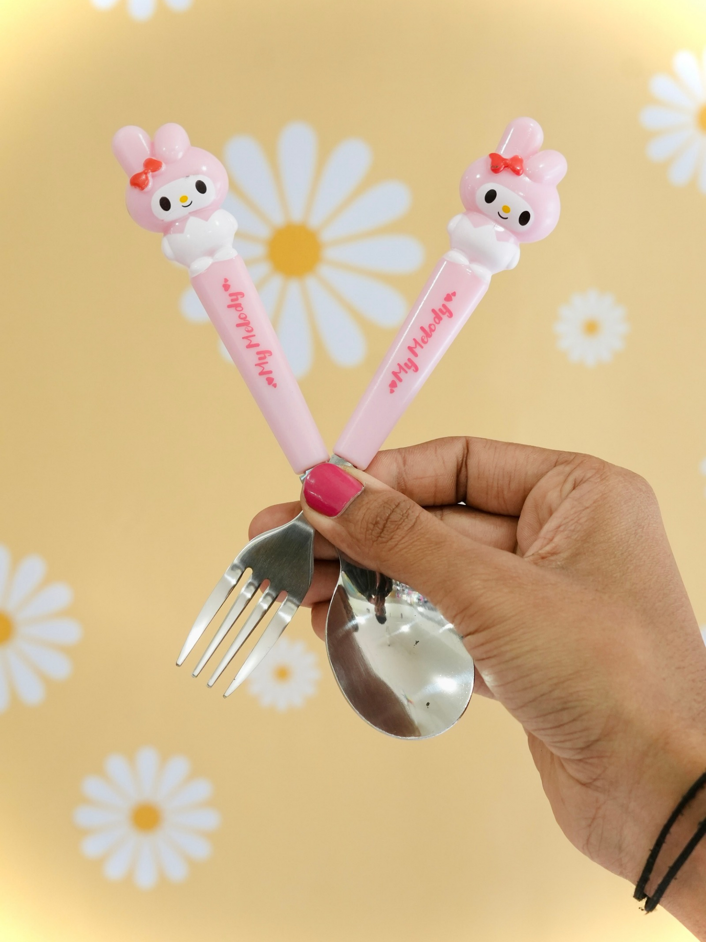 Sanrio Spoon & Fork Set