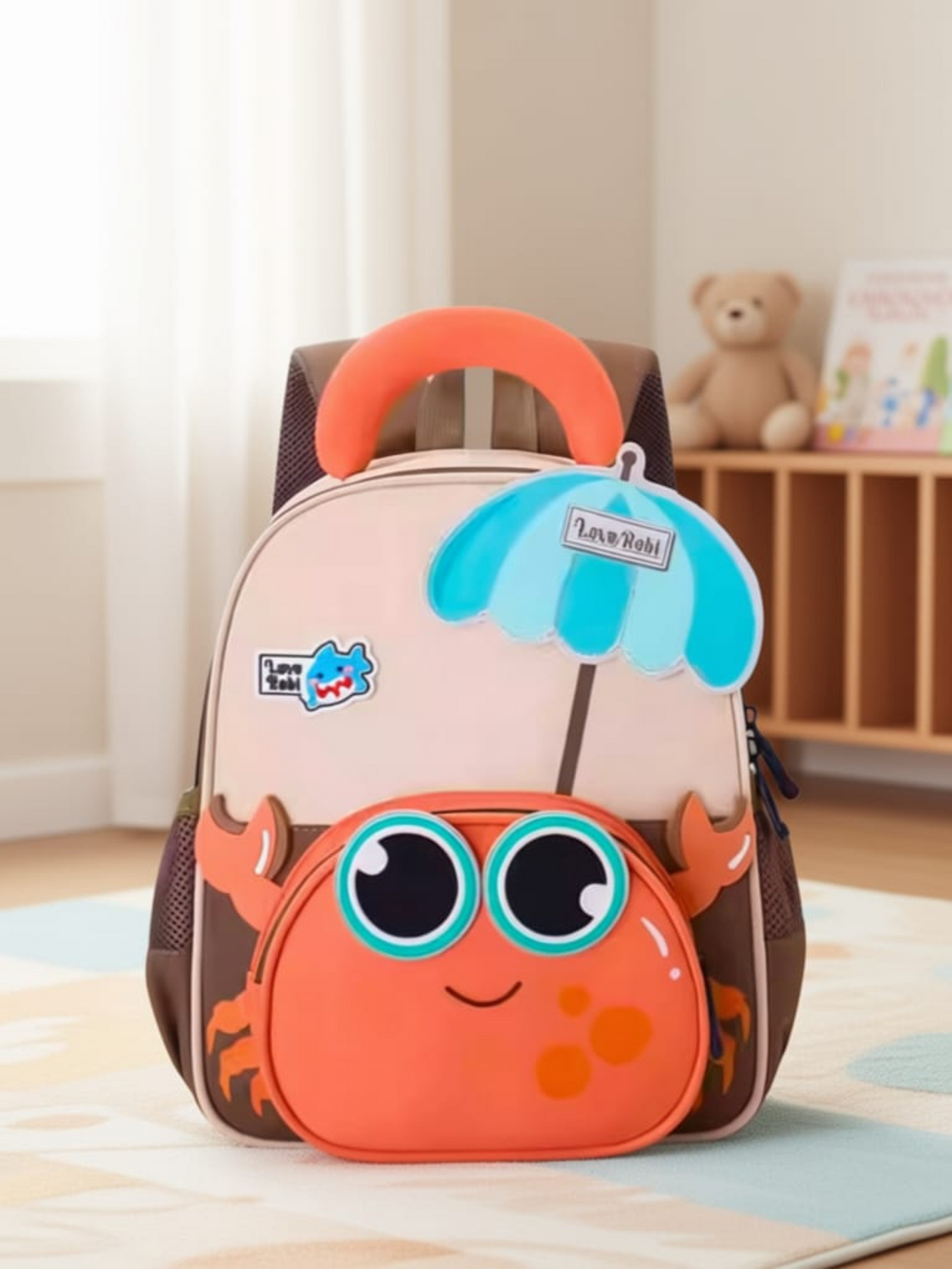 Crab Design Kids Backpack