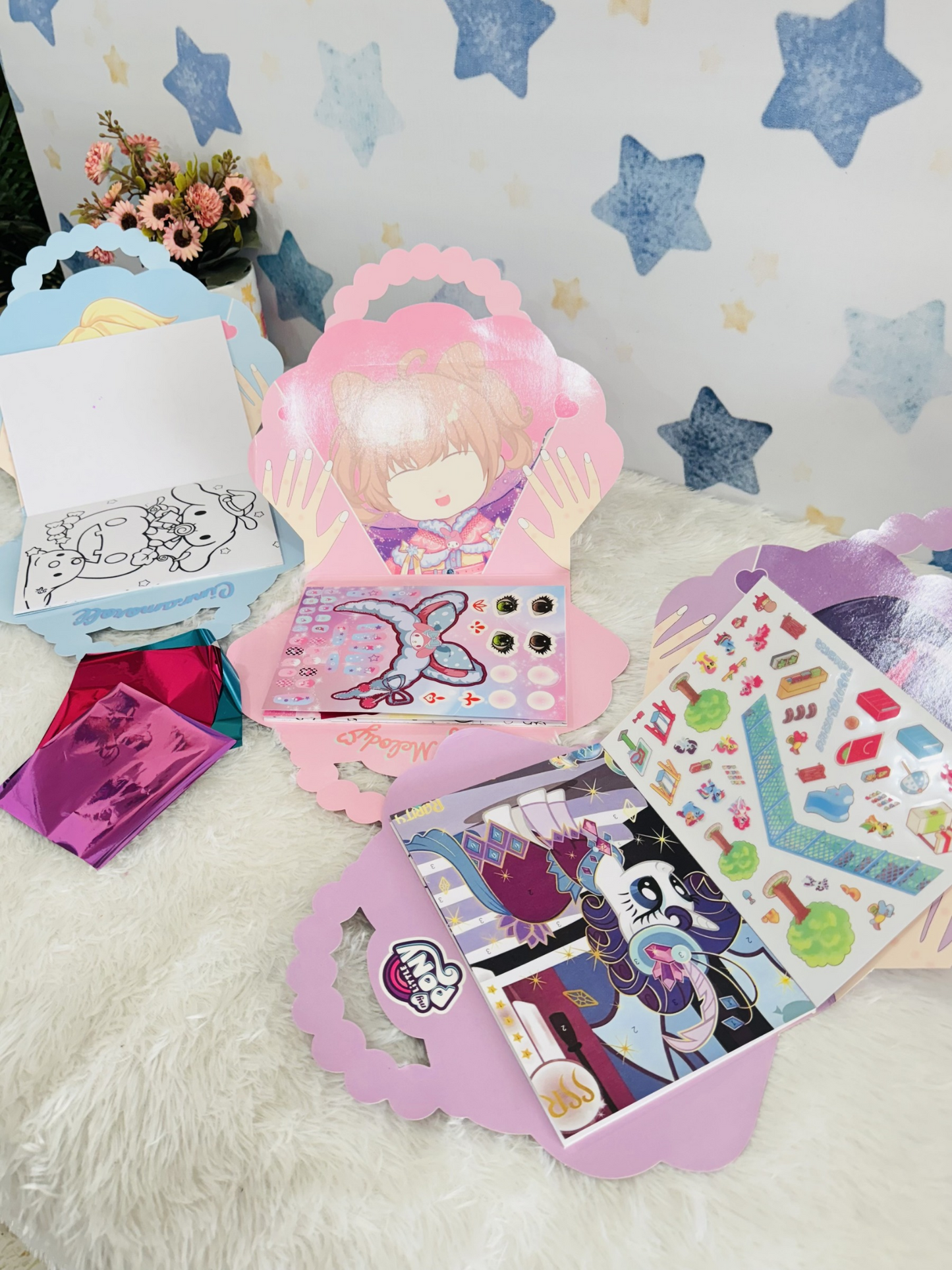 DIY Dress Up Sticker Bag