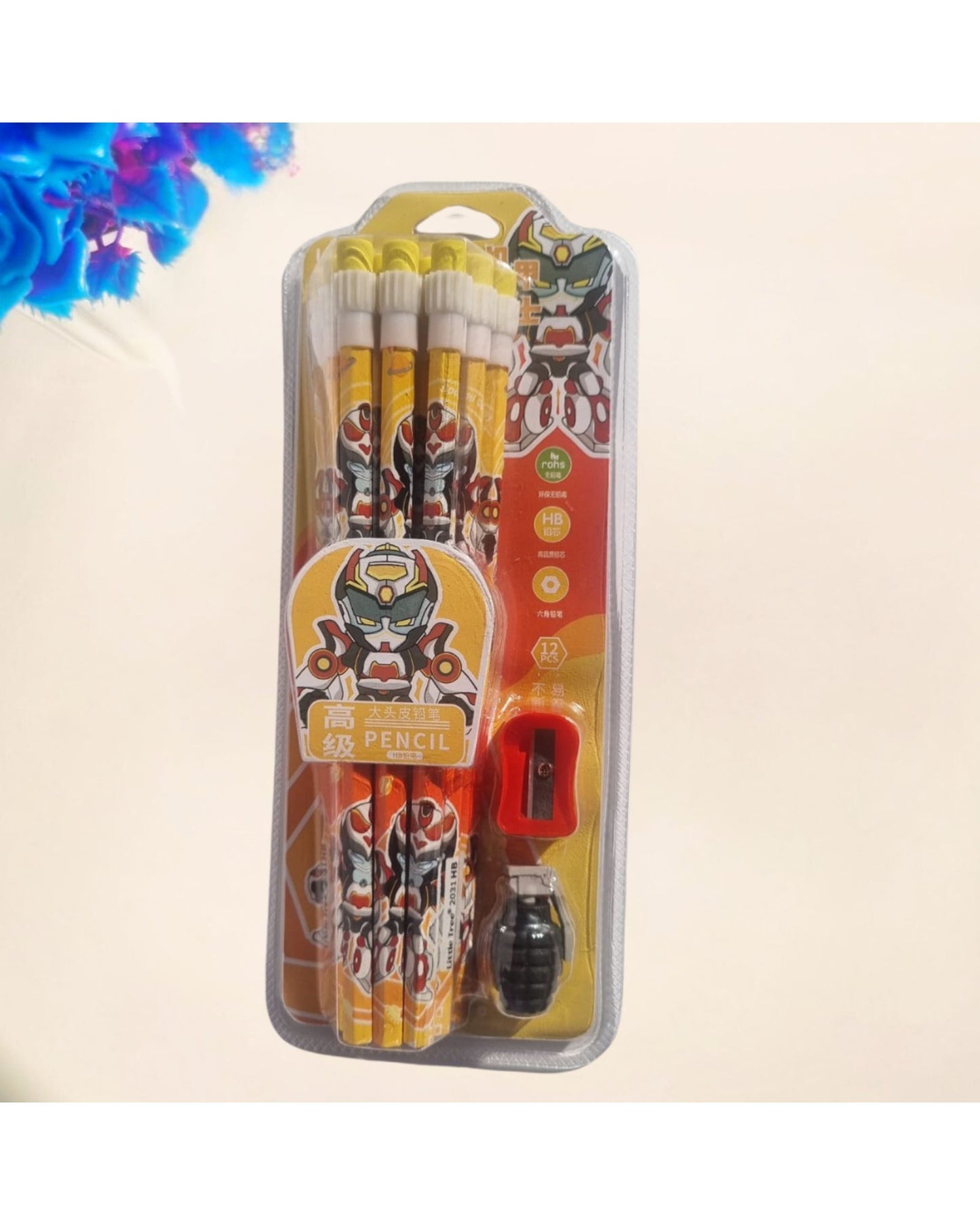 Super Hero Pencil Set