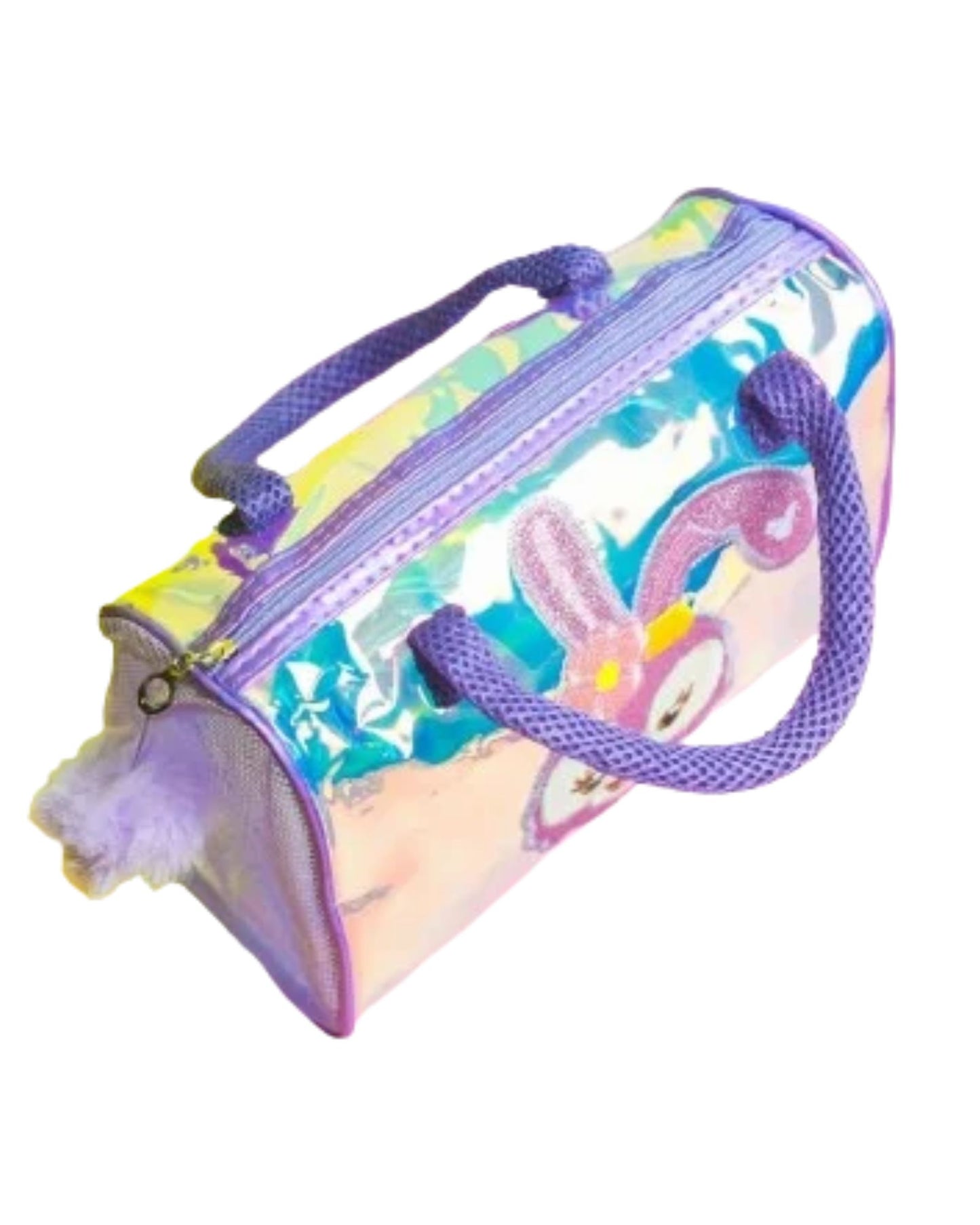 Holographic Mini Duffle Bag