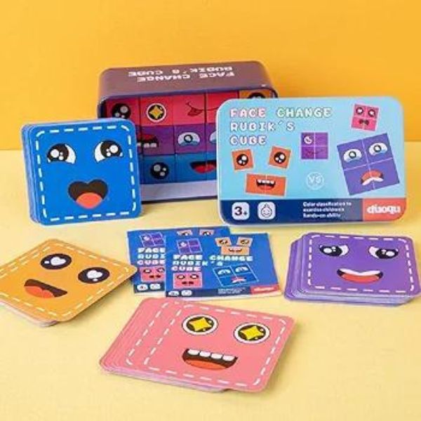 Face Change Rubik's Cube Game