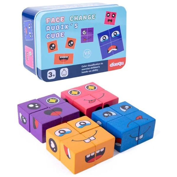 Face Change Rubik's Cube Game