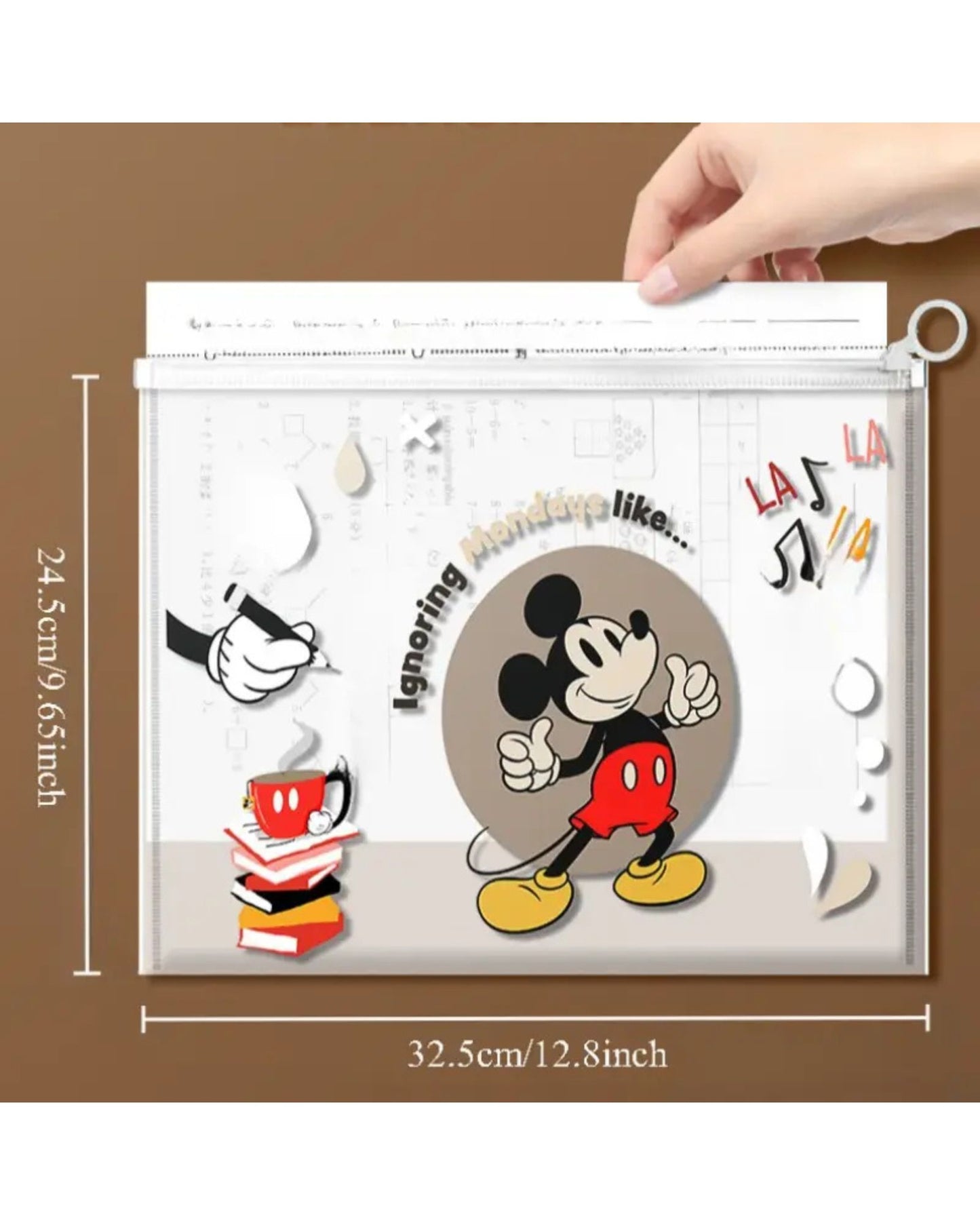 Mickey A4 File Folder (Set Of 4)