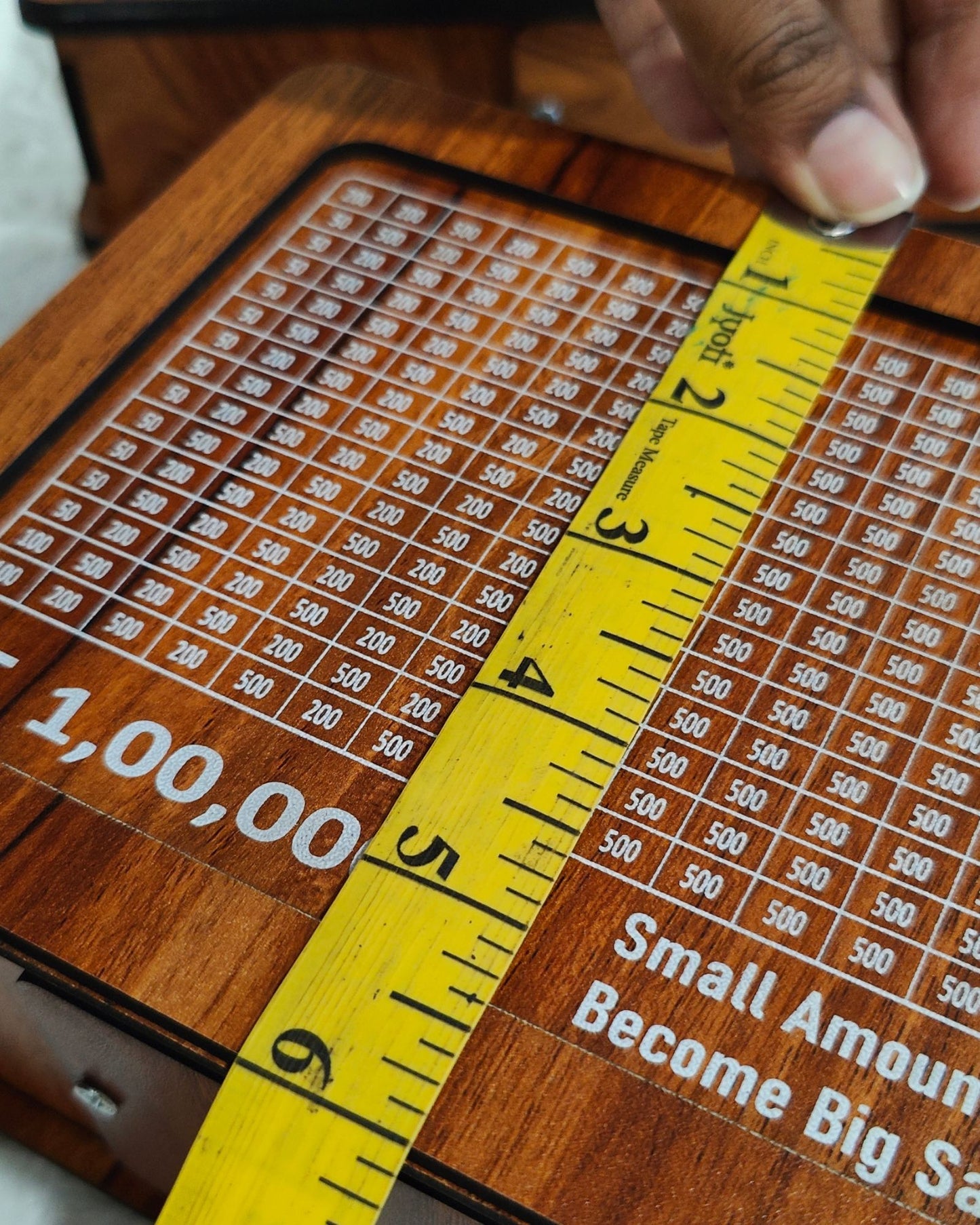 Wooden Money Saver Box - Small Size
