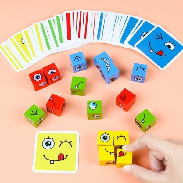 Face Change Rubik's Cube Game