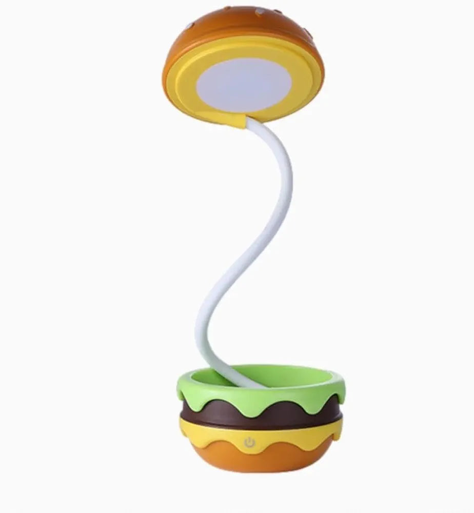 Cute Burger Lamp With Sharpener