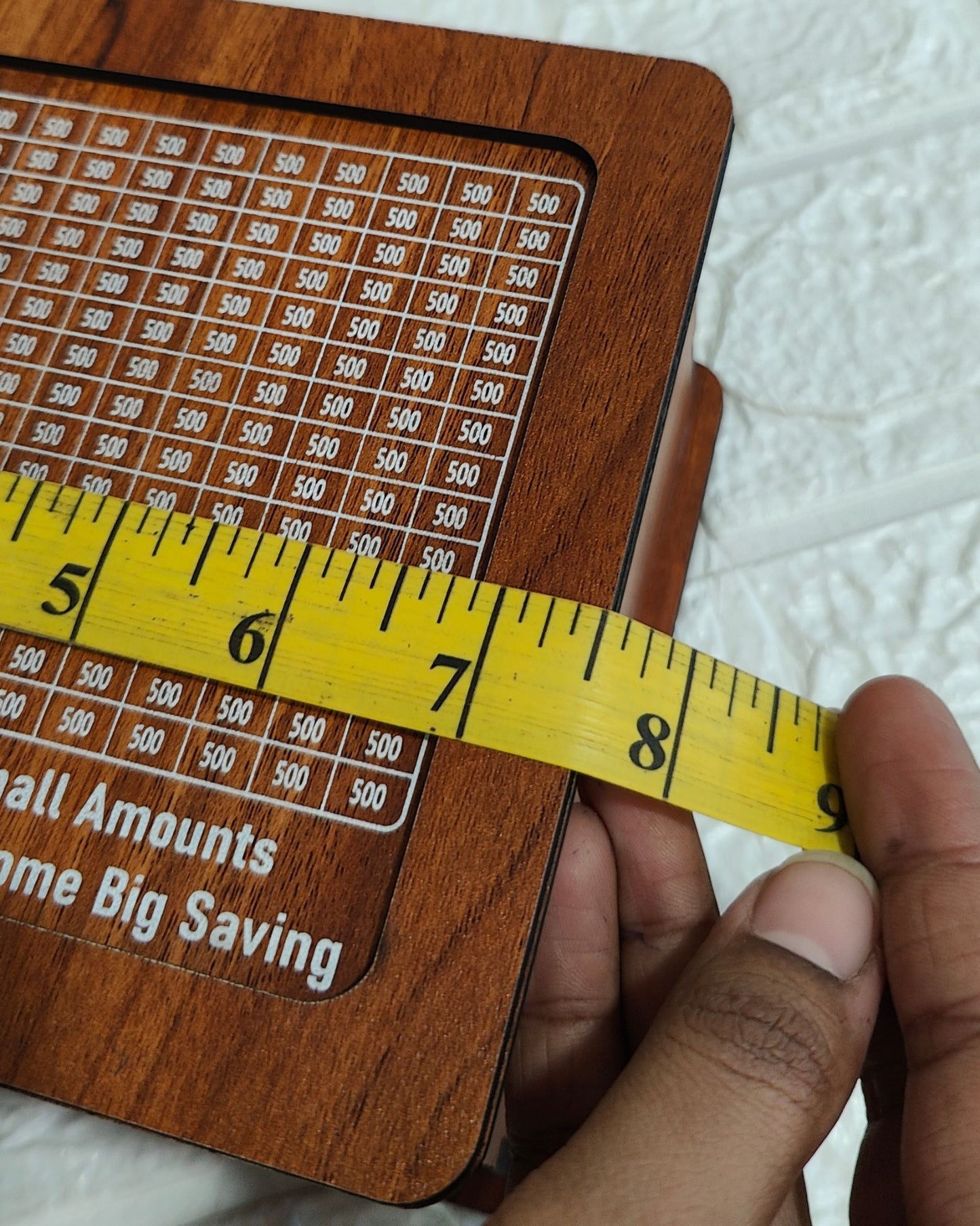 Wooden Money Saver Box - Small Size