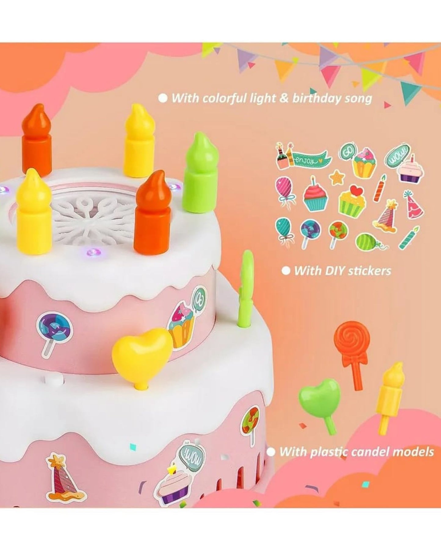 Birthday Cake Bubble Machine