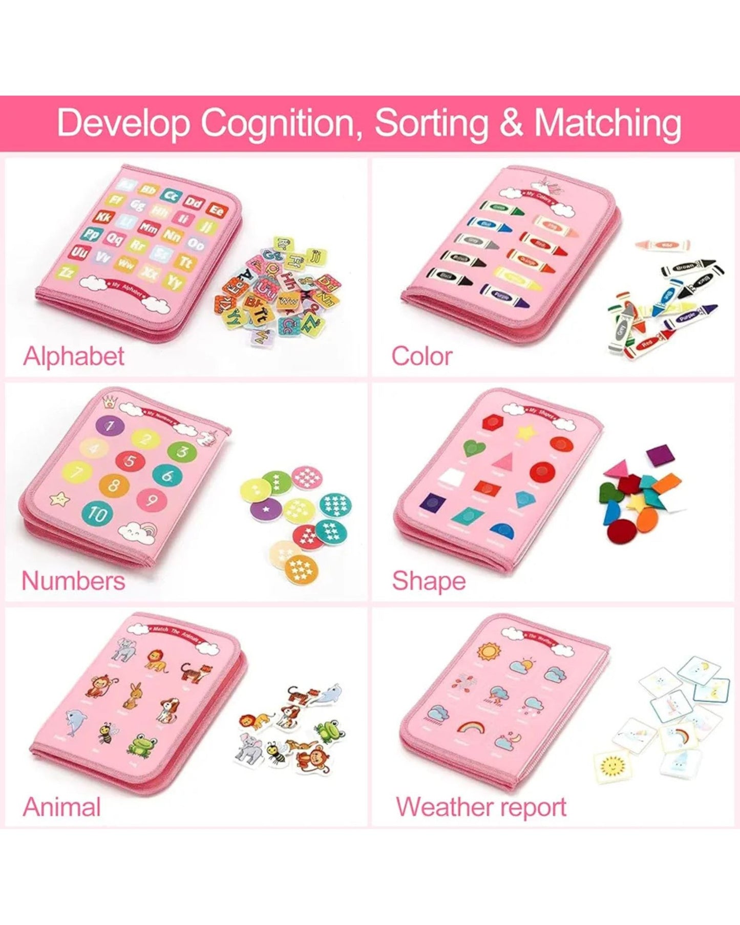 Unicorn Kids Busy Board