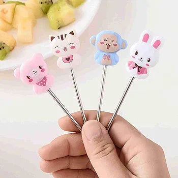 Cute Animal Steel Fruit Fork