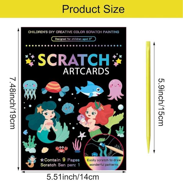 Scratch Art Cards & Paper Notes