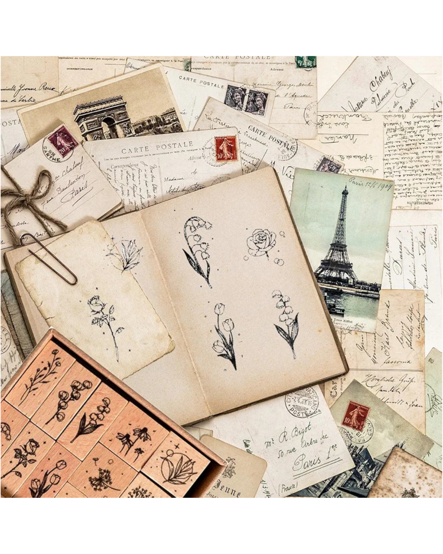 Flowers & Plants Stamp (12 Pcs)