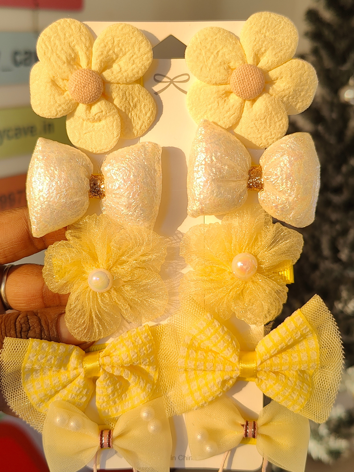 Pastel Hair Clip Set