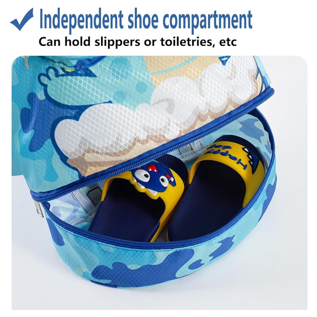 Swimming Backpack With Bottom Compartment