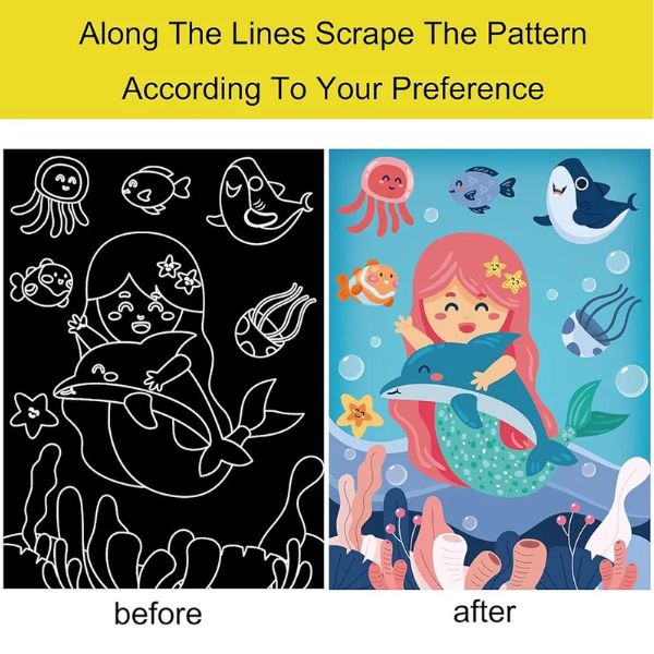 Scratch Art Cards & Paper Notes