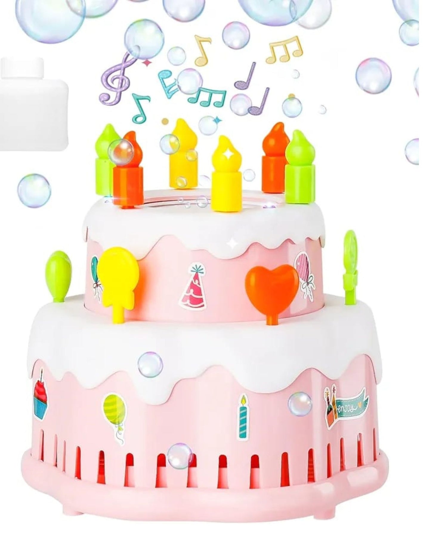 Birthday Cake Bubble Machine