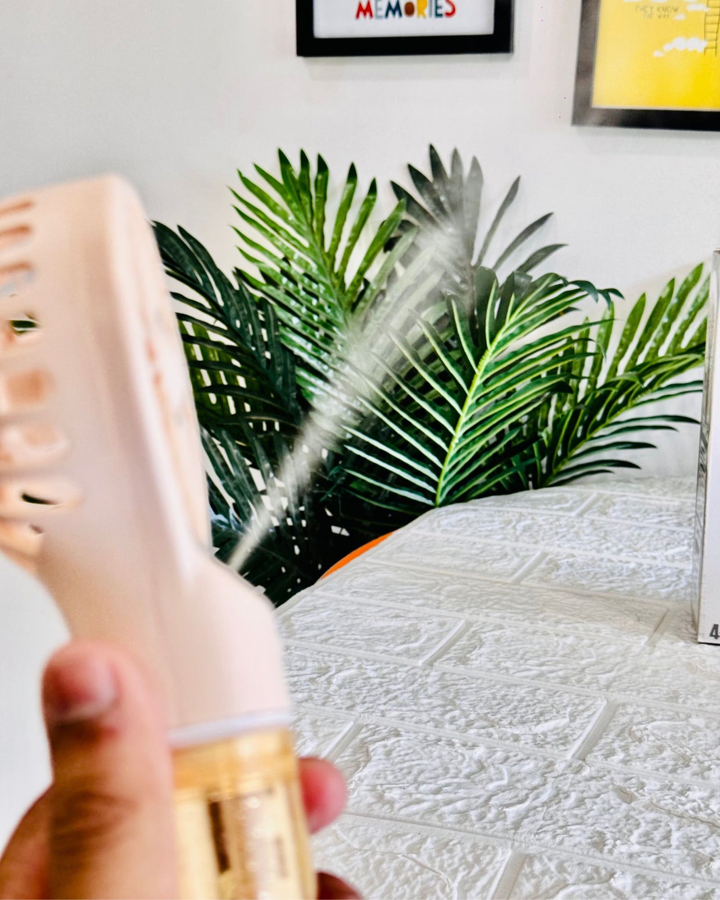 Spray Mini Handheld Fan