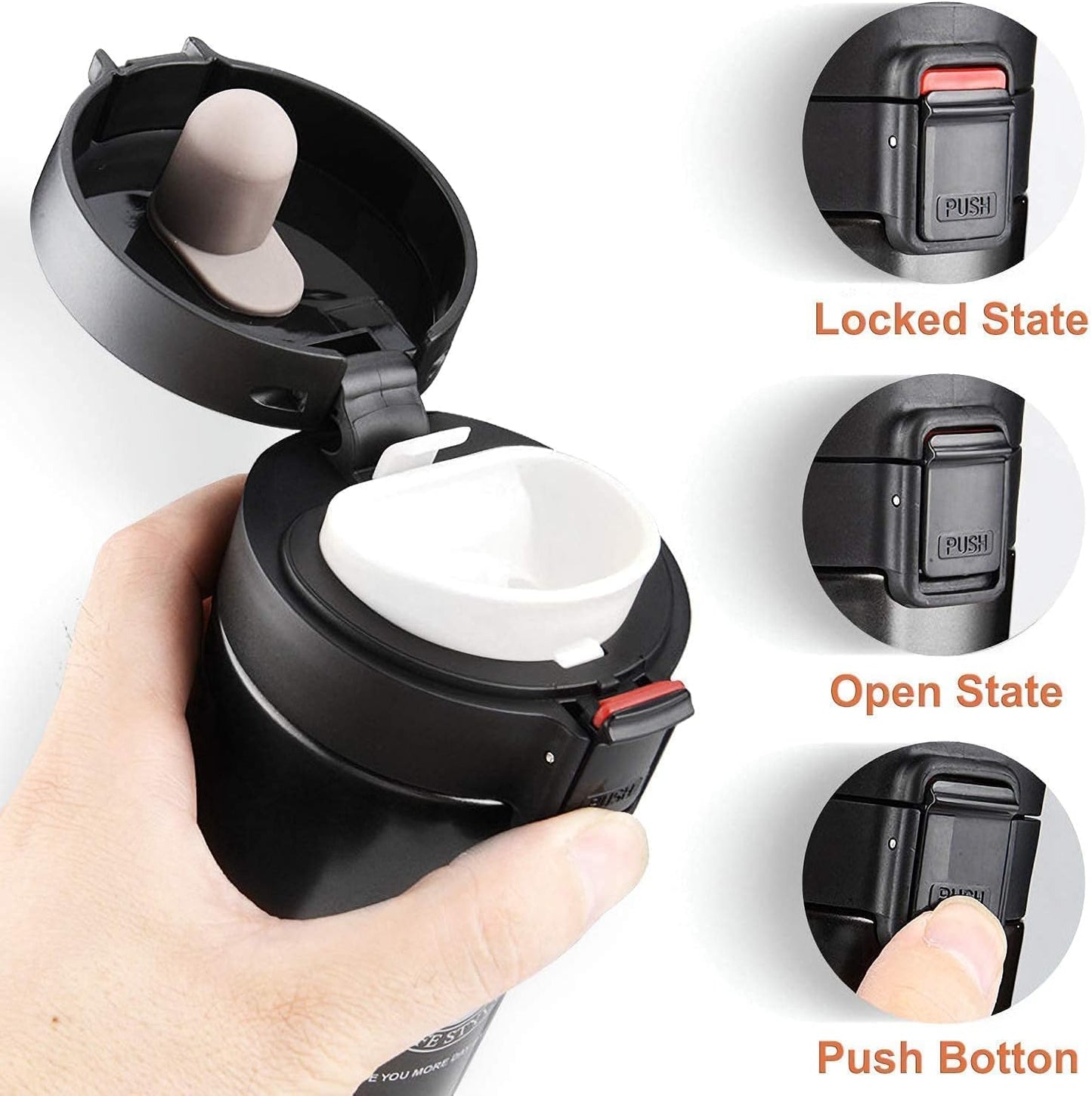 Vacuum Insulated Tea/Coffee Cup - 380ml