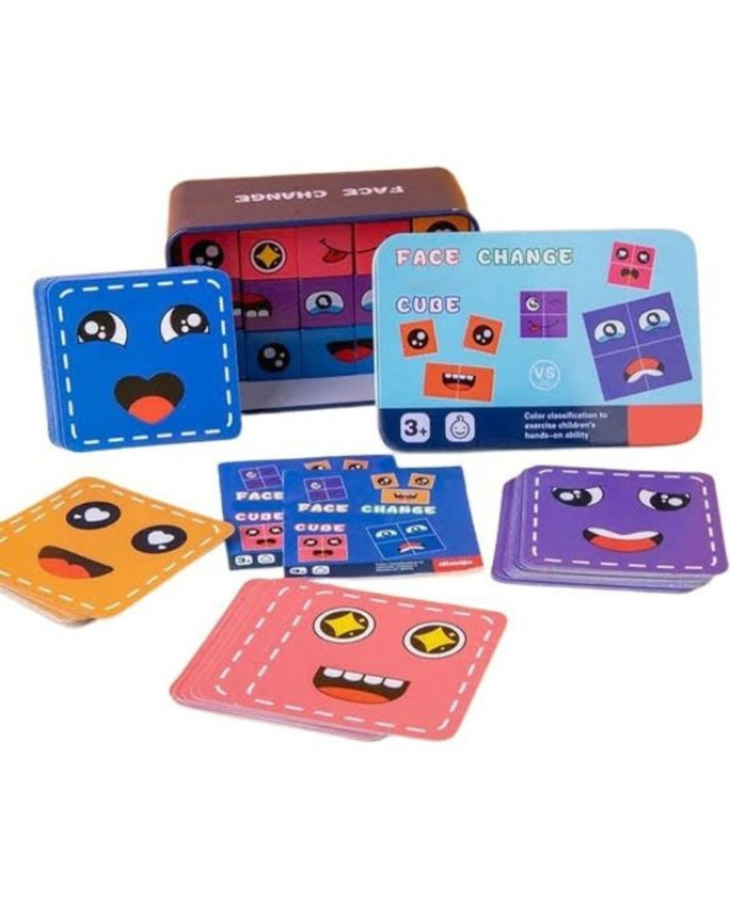 Face Change Rubik's Cube Game